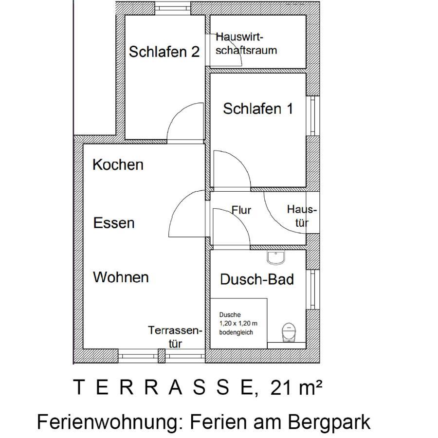 Ferien Am Bergpark - Kassel, Bad Wilhelmshohe Διαμέρισμα Εξωτερικό φωτογραφία